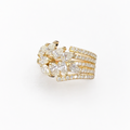1.26 Carat Lab Diamond in 14K Yellow Gold Ring
