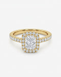 1.05 Carat Lab Diamond in 9KYG Ring