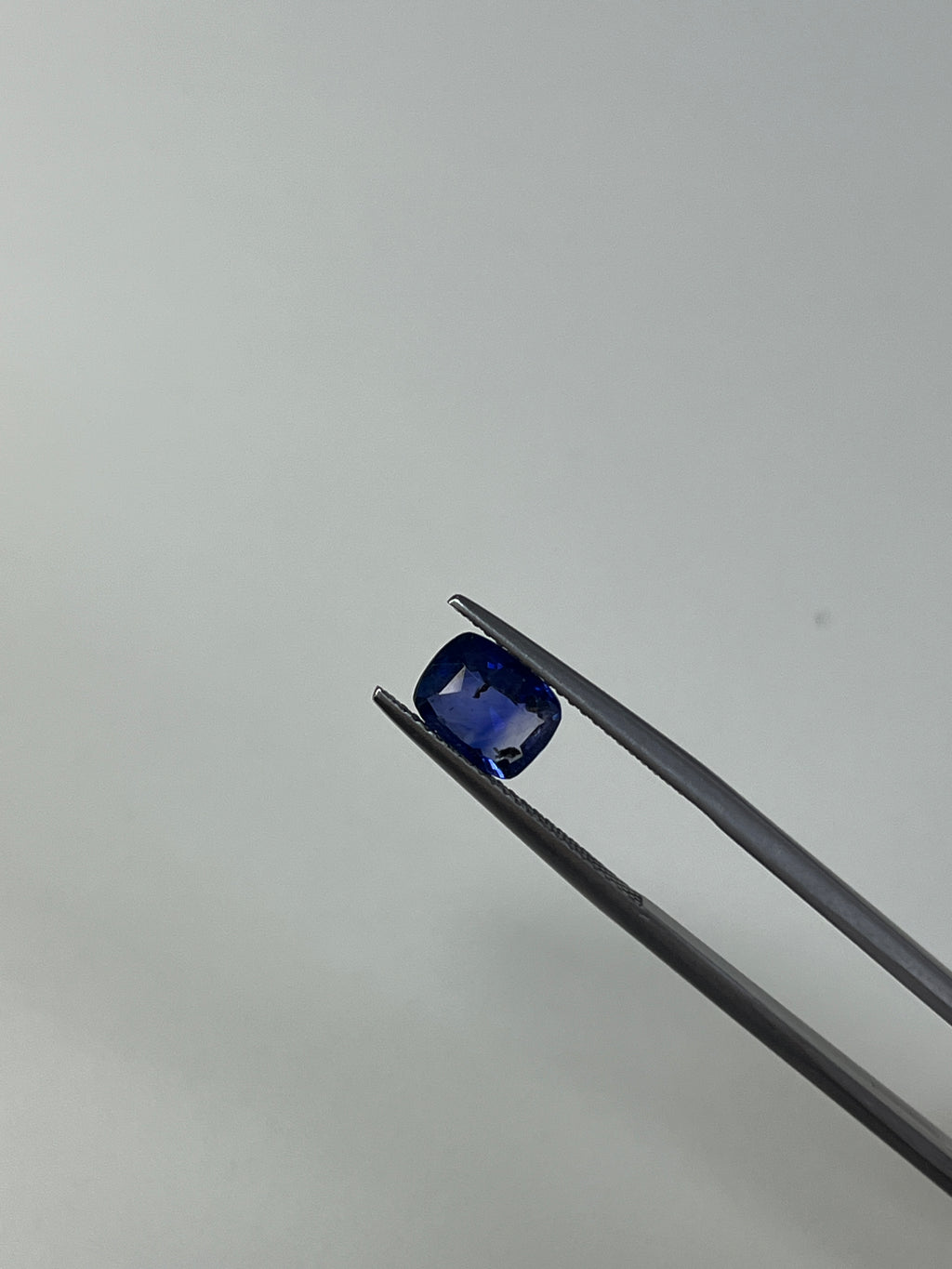 2.04 Carat Cushion	 No-Heat    Madagascar Blue  Sapphire Loose stone