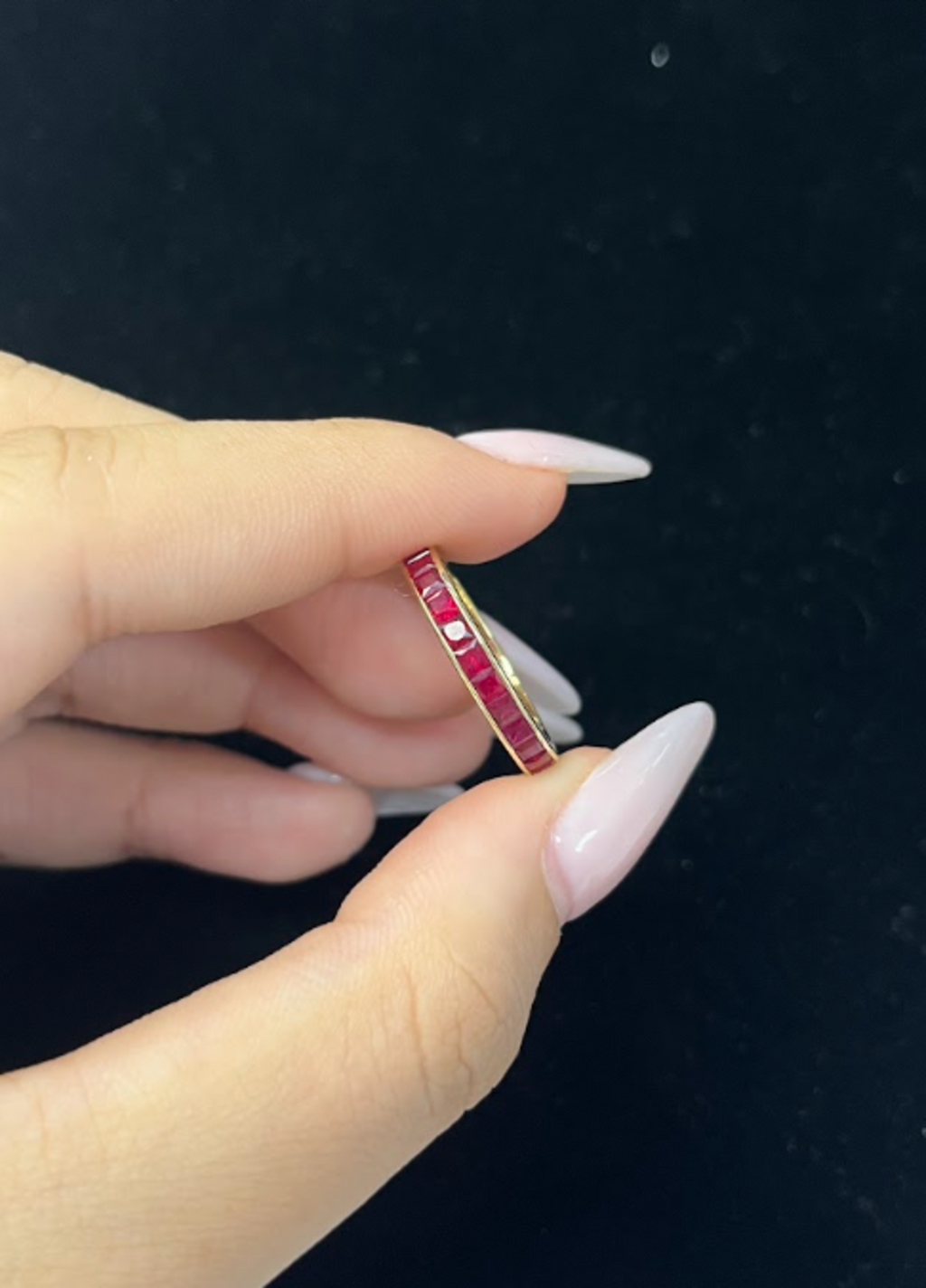 2.28 Carat Natural Ruby in 2.16  Grams 14K YG Ring