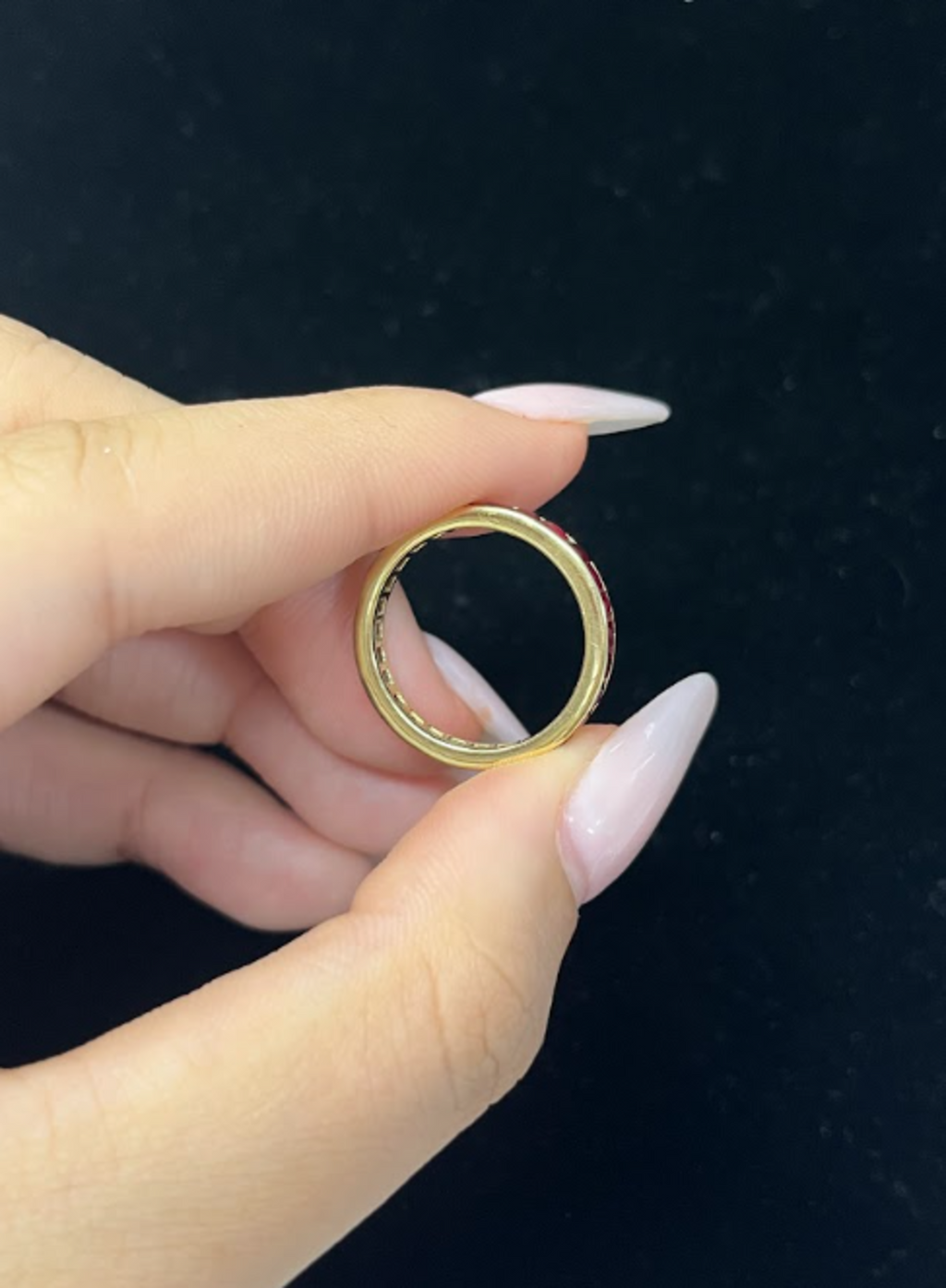 2.28 Carat Natural Ruby in 2.16  Grams 14K YG Ring