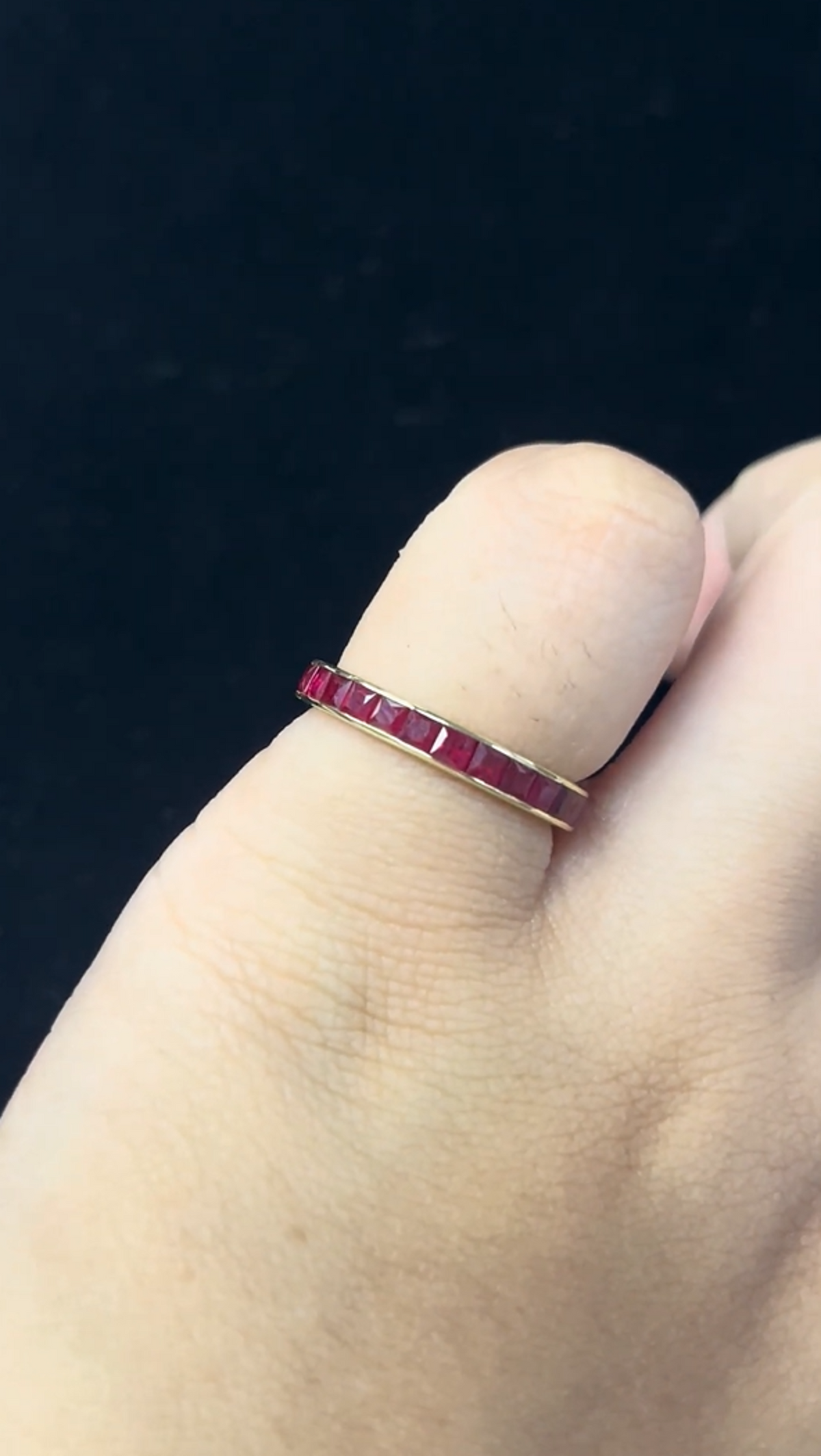 2.28 Carat Natural Ruby in 2.16  Grams 14K YG Ring