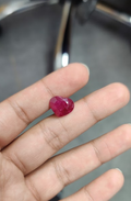 11.23 Carat Heart Shape Red Ruby Loose stone