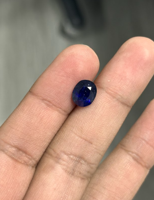 3.69 Carat Mix shaped Sri Lanka Blue	Heat  Sapphire Loose stone lot