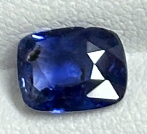 2.04 Carat Cushion	 No-Heat    Madagascar Blue  Sapphire Loose stone