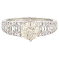 1.03 Carat Diamond Studded Solitaire Ring (18K Gold)