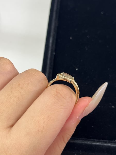 1.01 Carat Diamond 14K Yellow Gold Ring