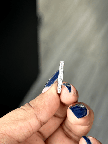 1.53 Carat Diamond 14K White Gold Ring