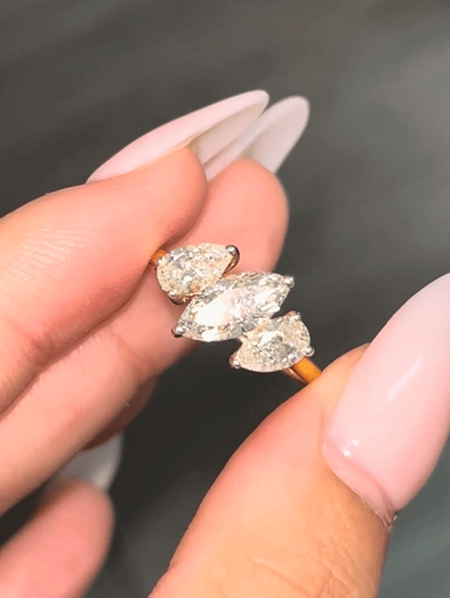 1.72 Carat Lab Diamond 14K YG Ring