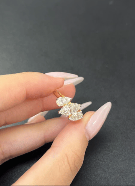 1.72 Carat Lab Diamond 14K YG Ring