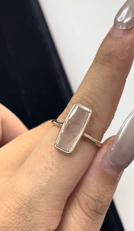 2.46 Carat Portrait Cut Lab Diamond 14K Yellow Gold Ring