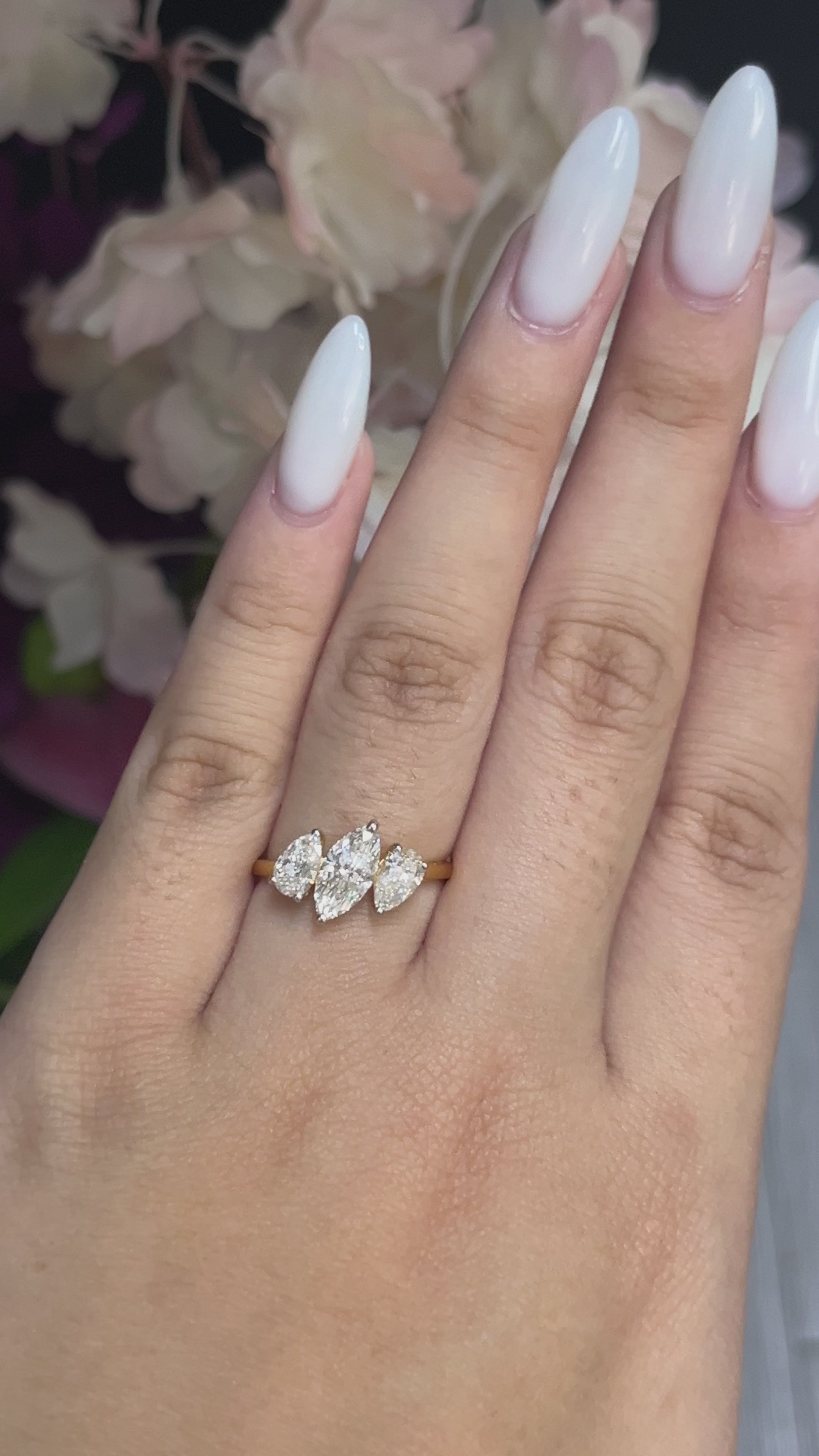 1.72 Carat Lab Diamond 14K YG Ring