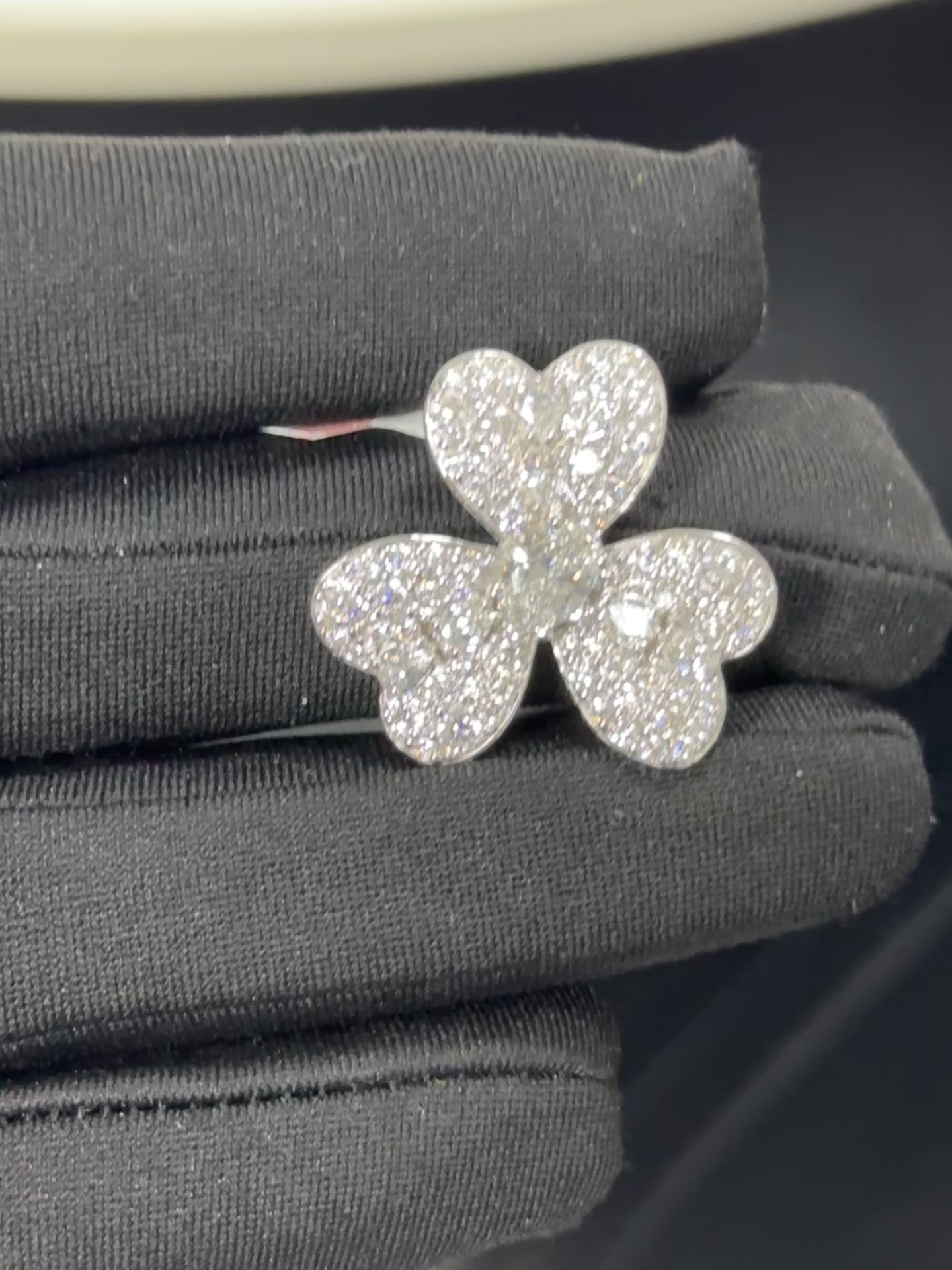 2.80 Carat Lab Grown Diamond Pendant in 14K White Gold