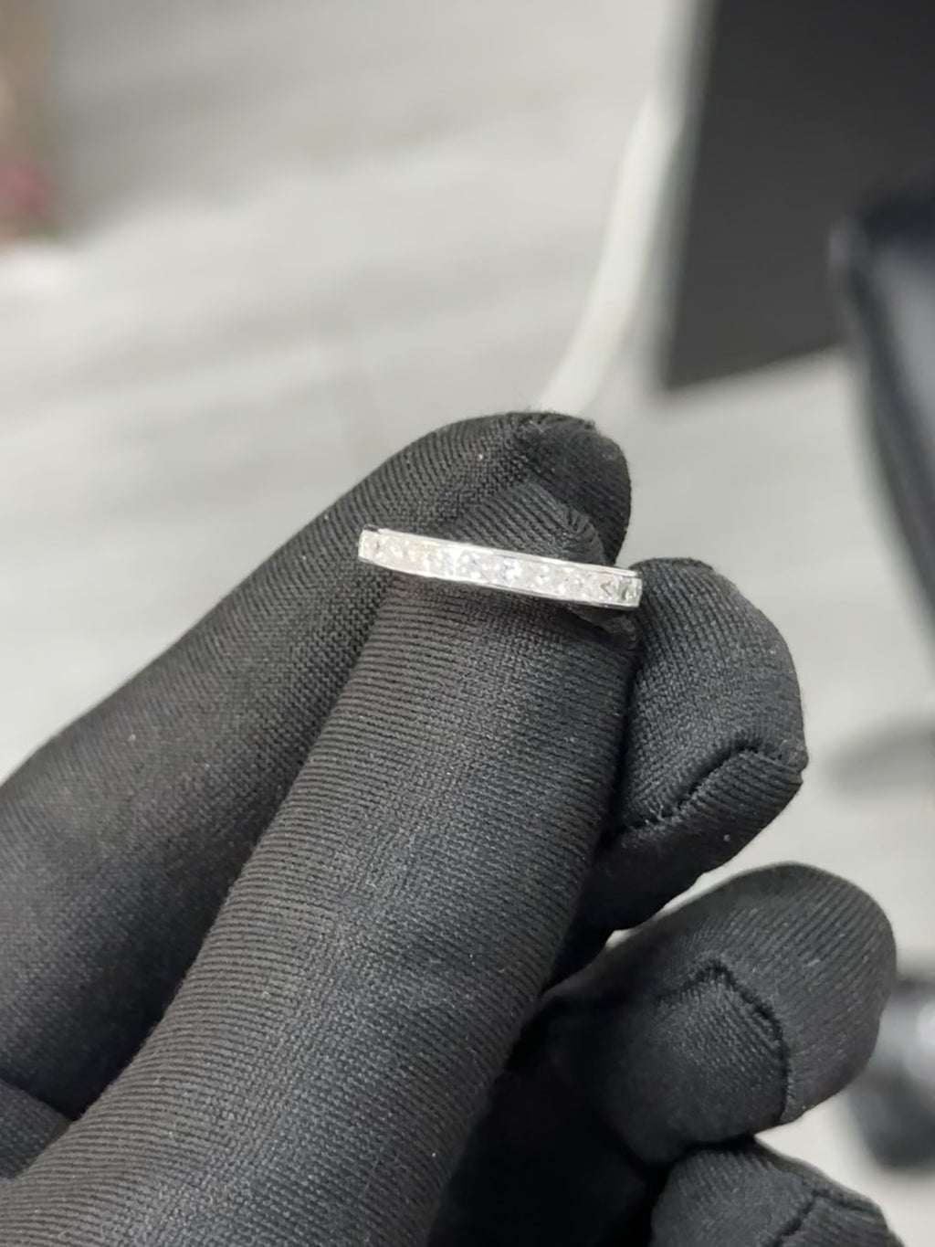 1.53 Carat Diamond 14K White Gold Ring