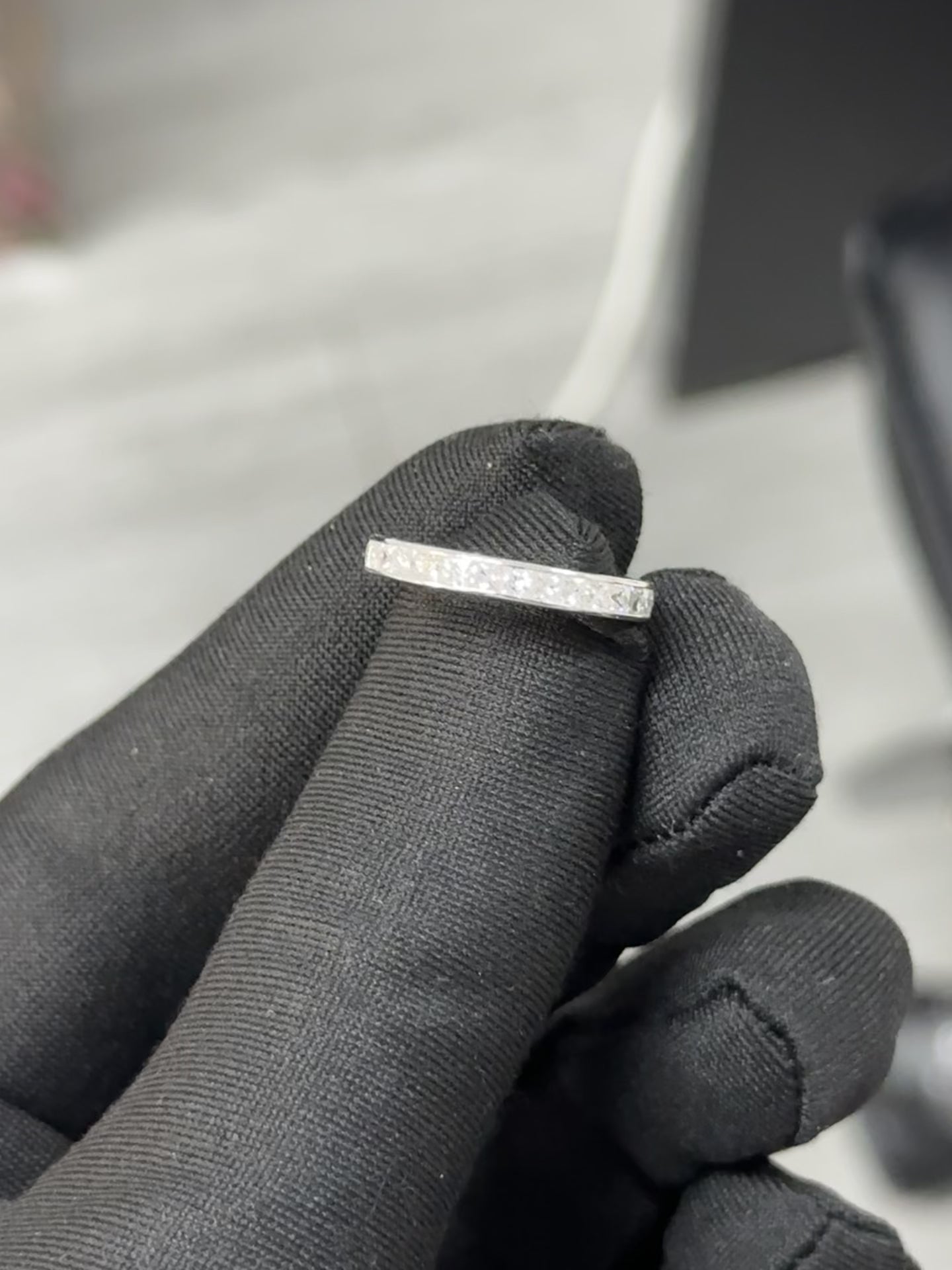1.53 Carat Diamond 14K White Gold Ring